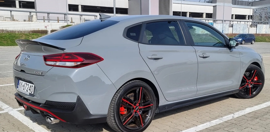 Hyundai i30 N cena 92500 przebieg: 77000, rok produkcji 2019 z Kraków małe 67